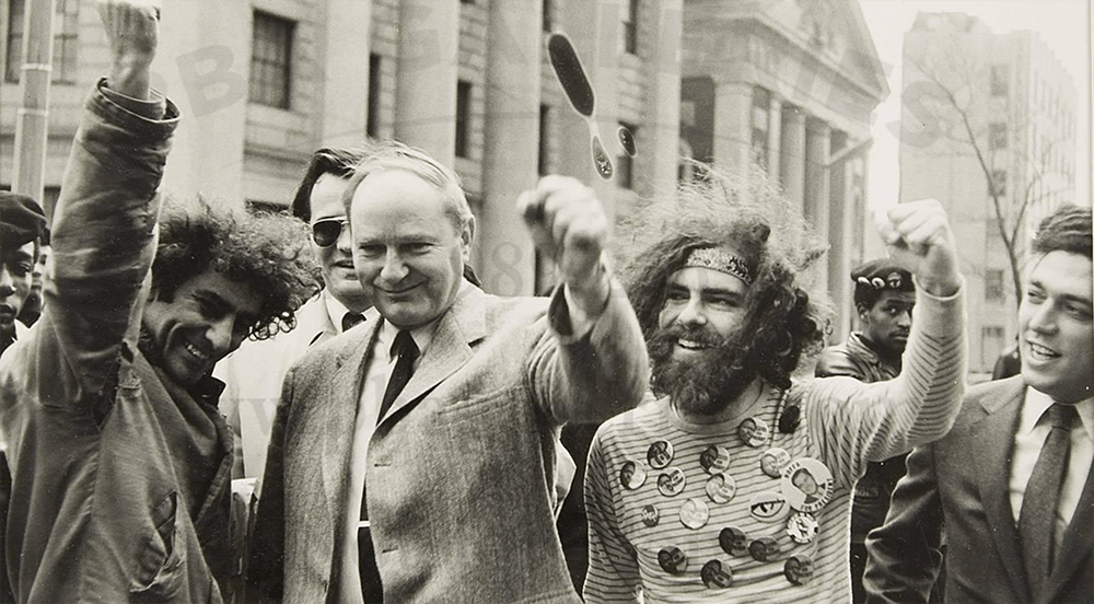 Abbie Hoffman, David Dellinger, Jerrry Rubin